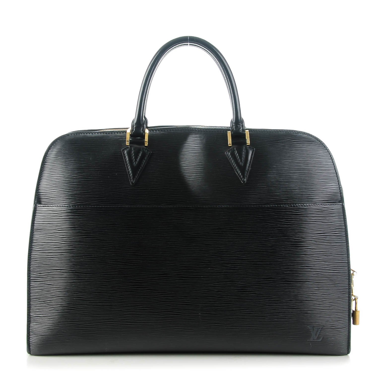 Louis Vuitton Epi Sorbonne Briefcase Black 1 of 10