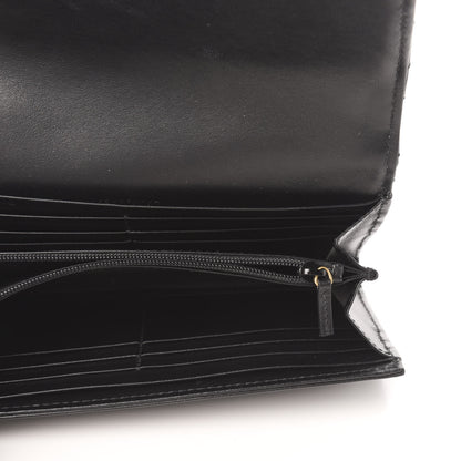 Gucci Calfskin Matelasse GG Marmont Continental Wallet Black 5 of 8