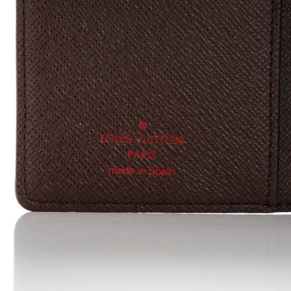 Louis Vuitton Damier Ebene Small Ring Agenda Cover 6 of 7