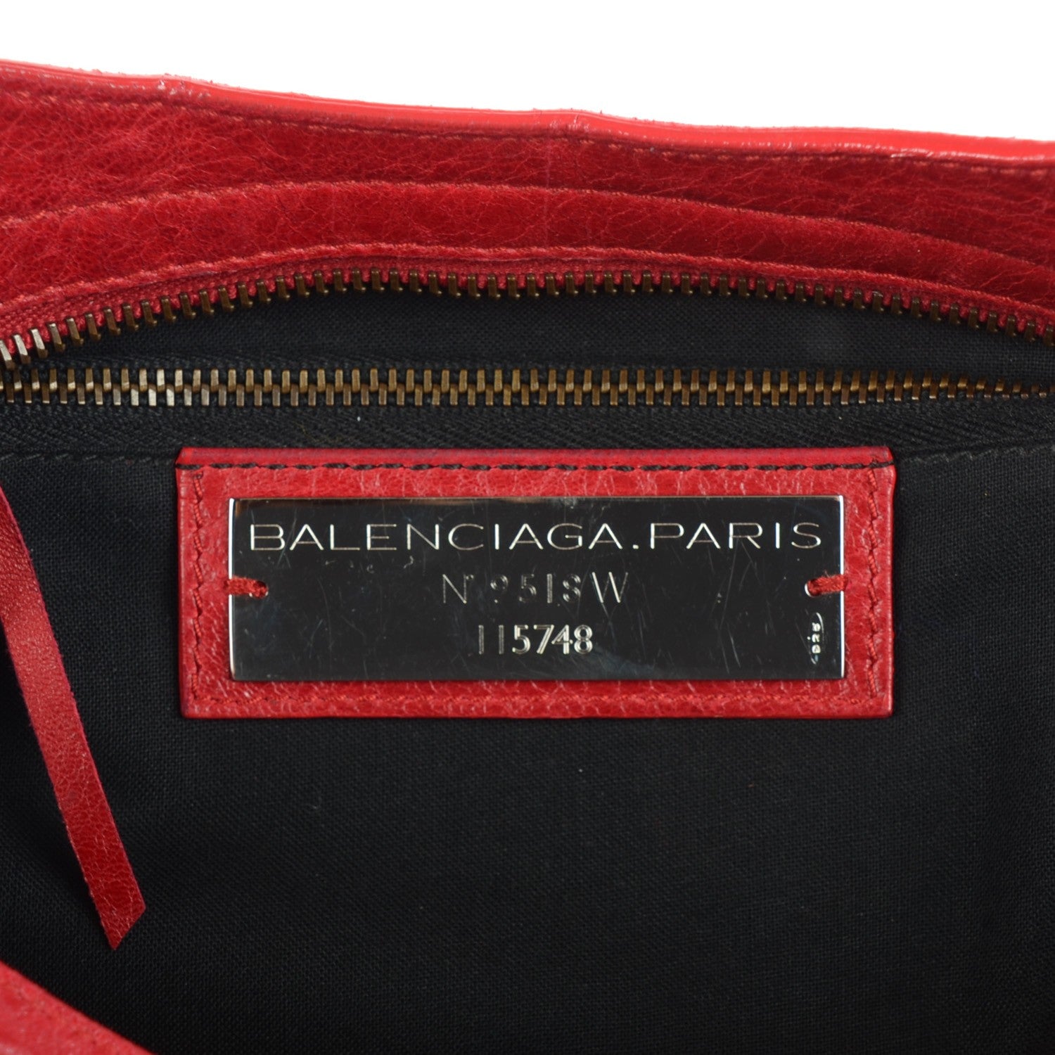 Balenciaga Chevre Classic Hardware City Rouge Vif 6 of 9