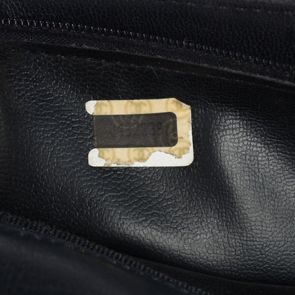 Chanel Lambskin Quilted Large Shoulder Flap Bag Black 2 of 10