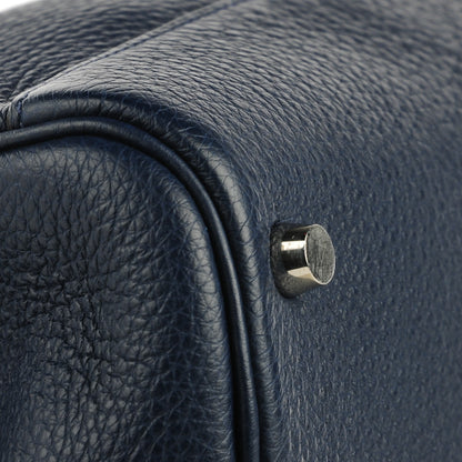Hermes Taurillon Clemence Atlas 35 Bleu Saphir 2 of 10