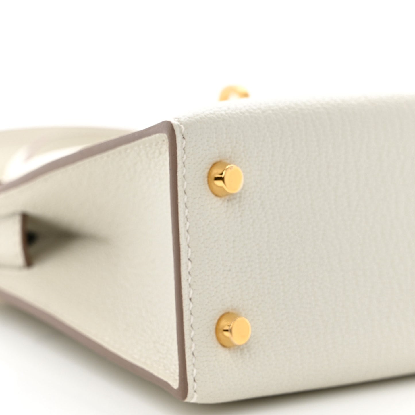 Chevre Mysore Mini Kelly Sellier 20 Mushroom