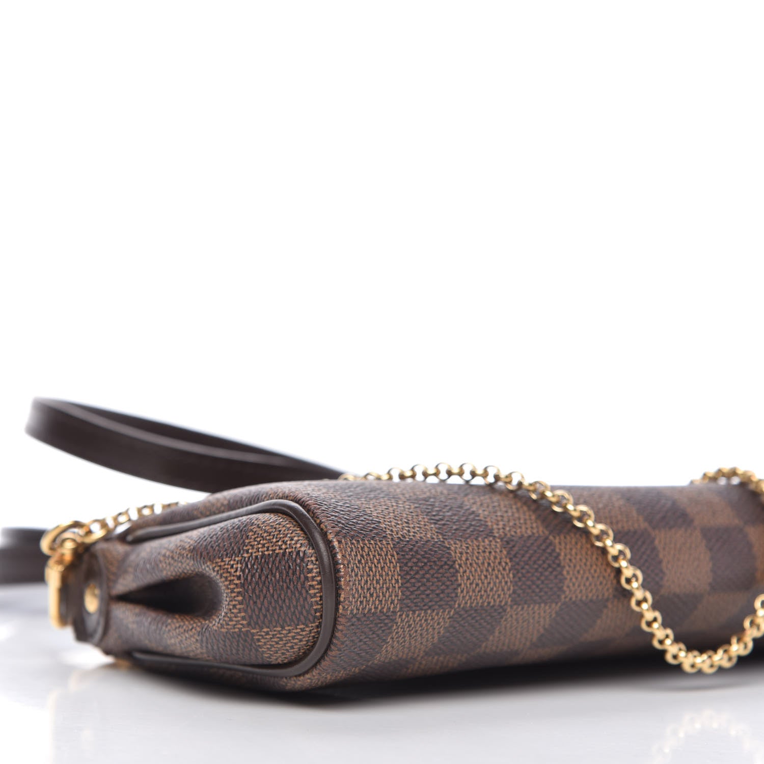 Louis Vuitton Damier Ebene Eva Clutch 6 of 11
