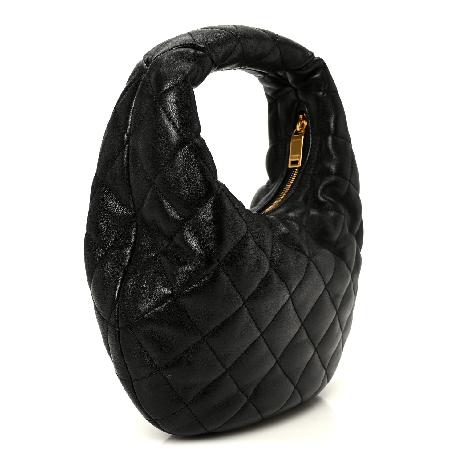 Saint Laurent Lambskin Quilted Icarino Bag Black 3 of 10