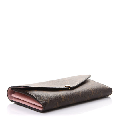 Louis Vuitton Monogram Sarah Wallet NM Rose Ballerine 4 of 7