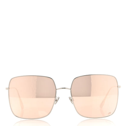 Christian Dior Metal Stellaire 1 Square Sunglasses Silver 2 of 8