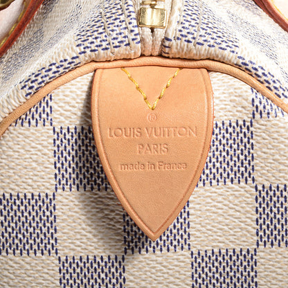Louis Vuitton Damier Azur Speedy 25 7 of 7