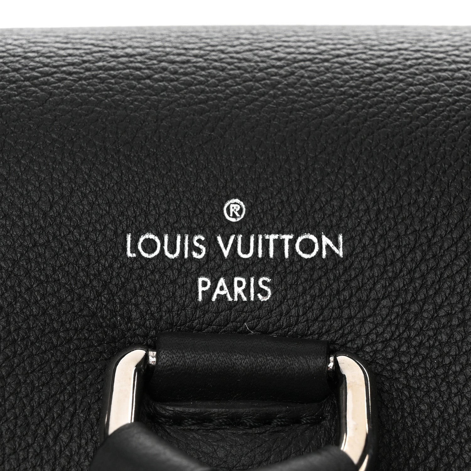 Louis Vuitton Calfskin Lockme Backpack Black 11 of 12