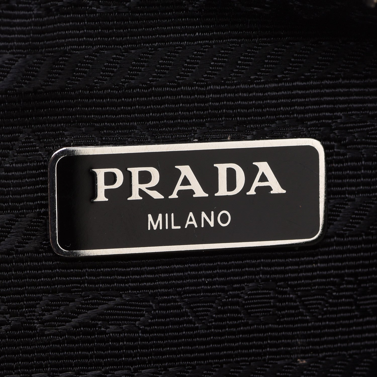 Prada Nylon Re-Edition 2005 Shoulder Bag Black 6 of 15