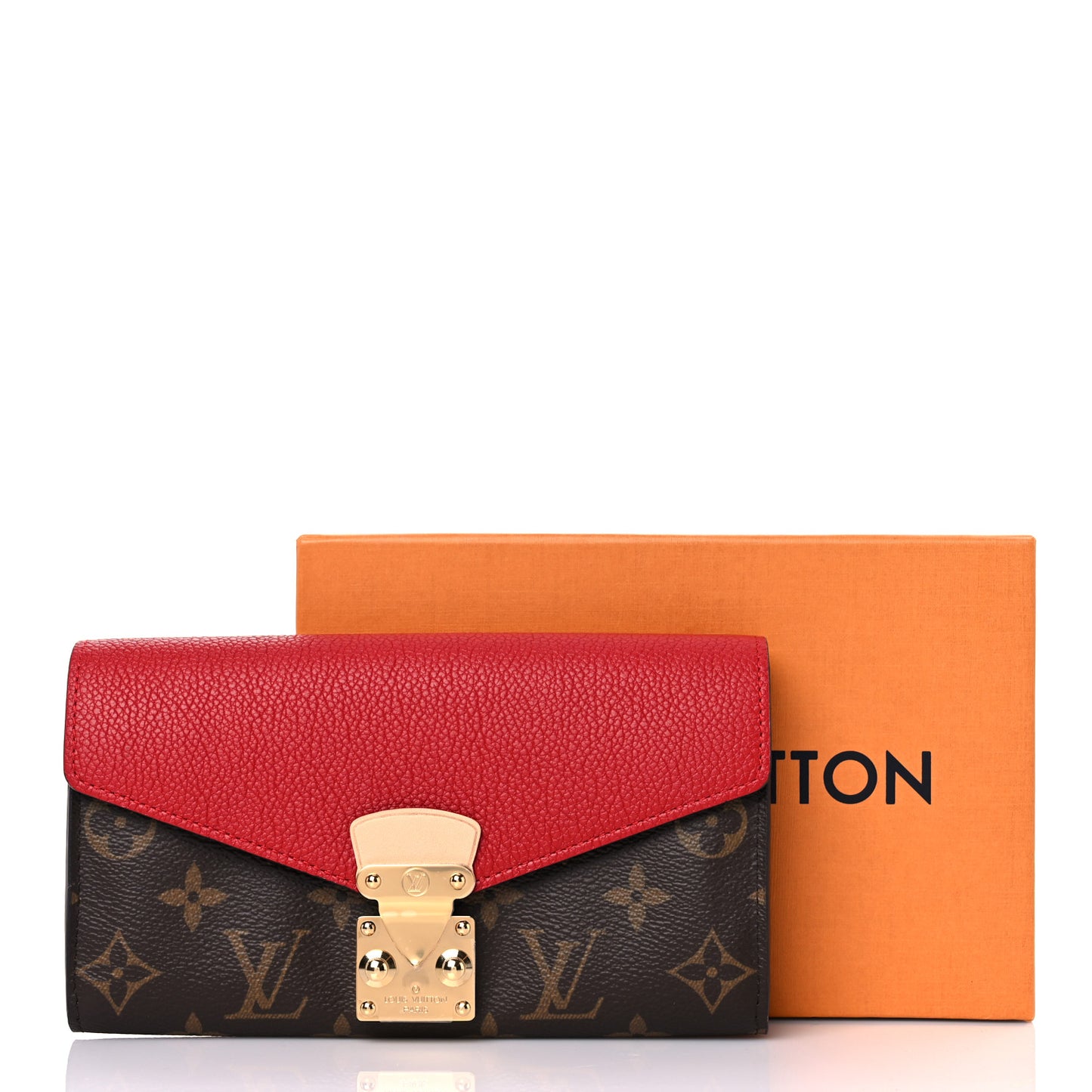 Monogram Pallas Wallet Cherry