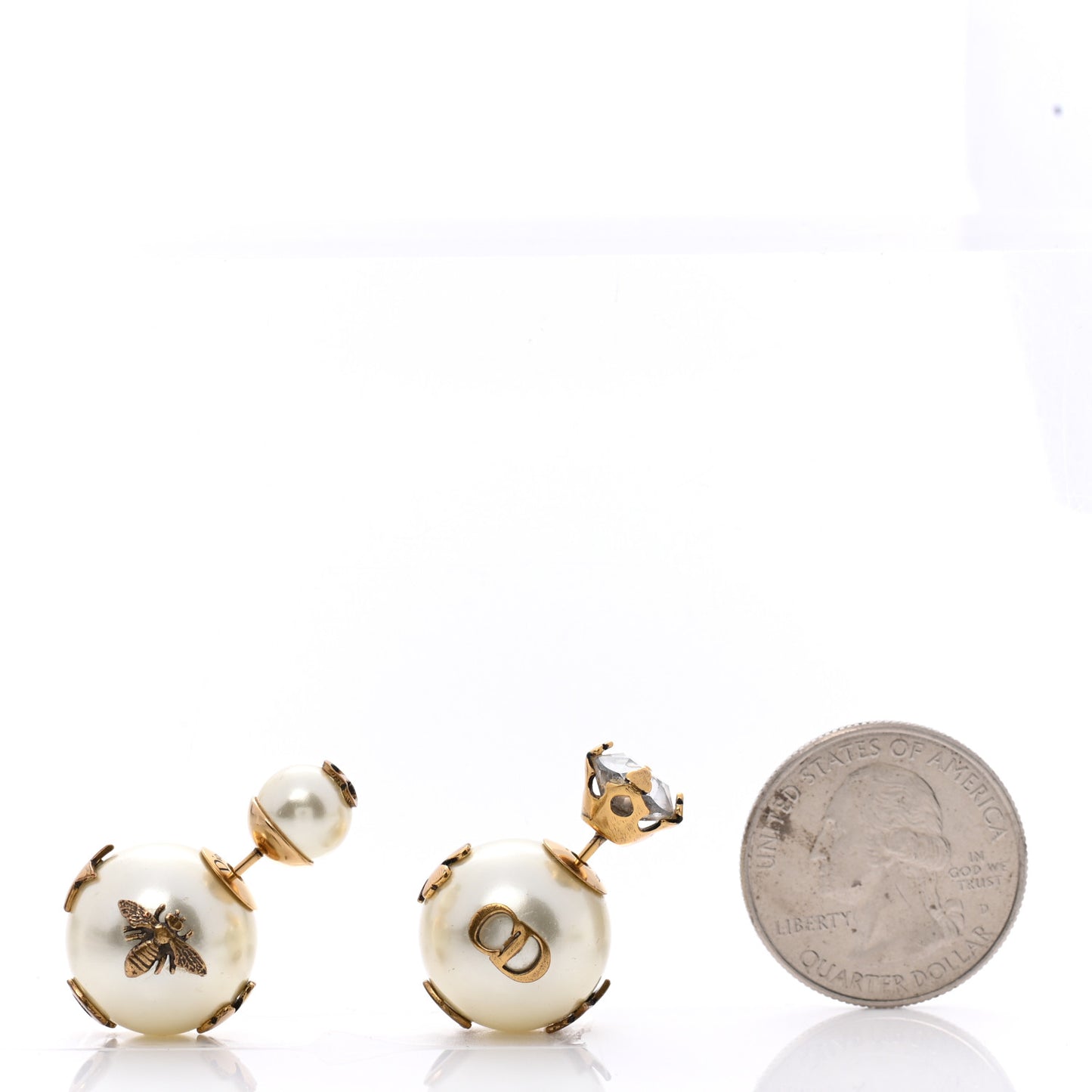 Mise En Dior Tribal Crystal Charm Earrings