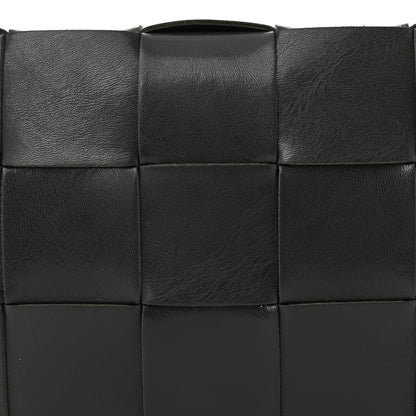 Bottega Veneta Calfskin Maxi Intrecciato Versatile Cassette Bag Dark Green 9 of 11