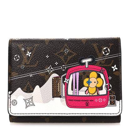Louis Vuitton Monogram 2019 Christmas Animation Victorine Wallet Fuchsia 1 of 7