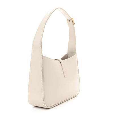 Saint Laurent Smooth Calfskin Le 5 A 7 Hobo Blanc Vintage 3 of 10