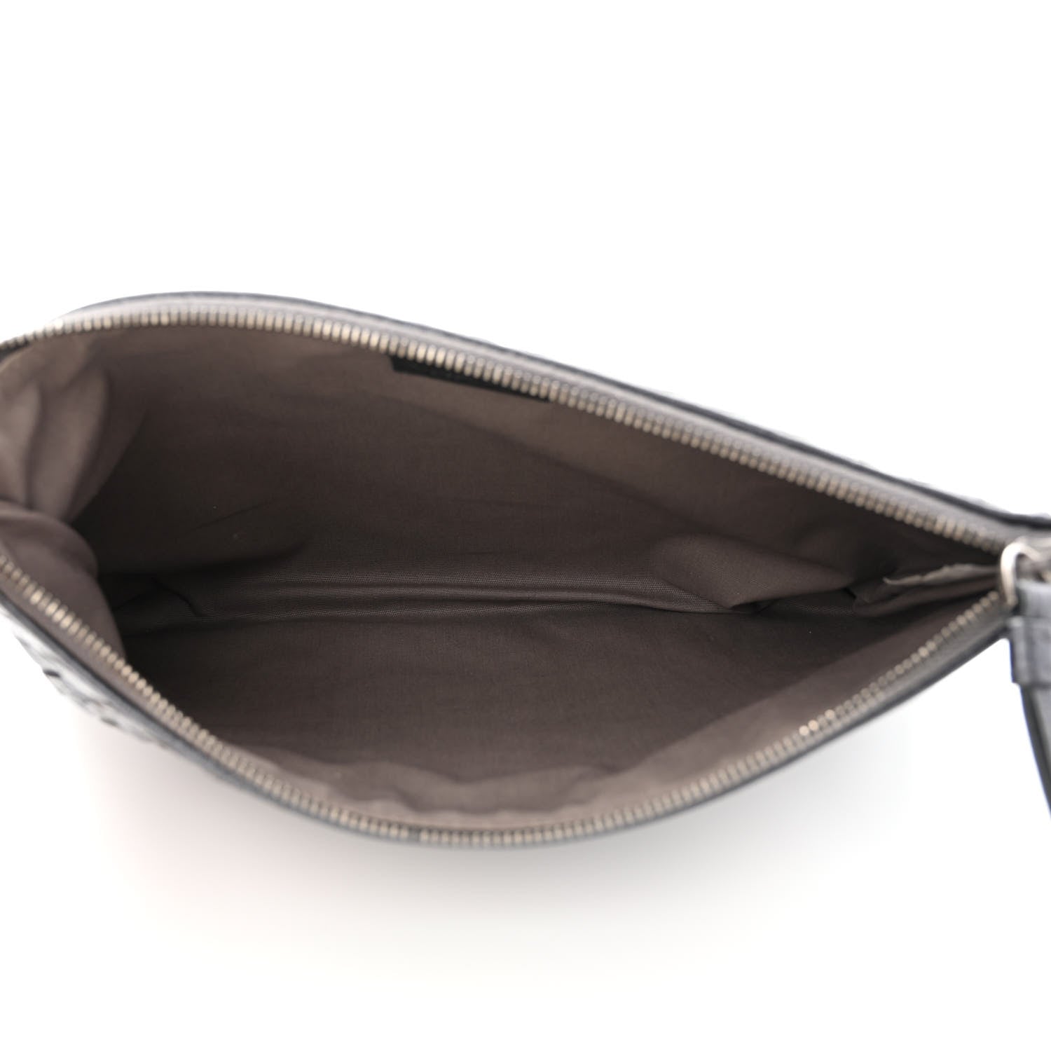 Bottega Veneta Cervo Intrecciato Wristlet Zip Pouch Black 5 of 7