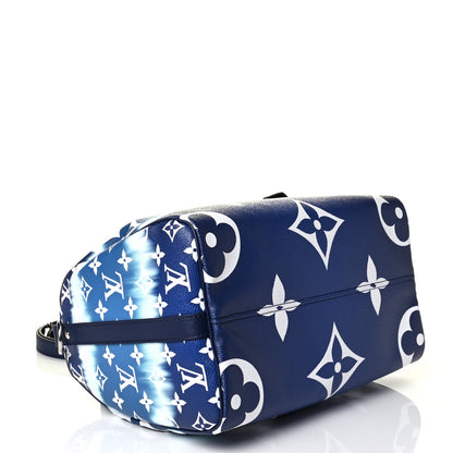 Louis Vuitton Monogram Escale Speedy Bandouliere 30 Blue 3 of 6