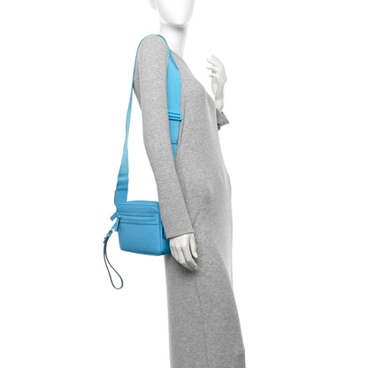 Gucci Rubber Effect Monogram GG Crossbody Bag Bright Blue 2 of 10