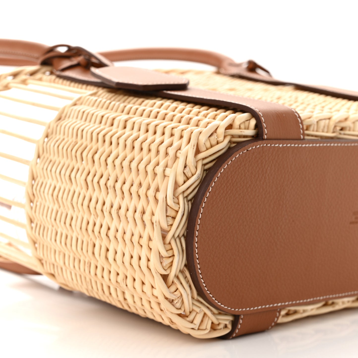 Barenia Wicker Park Bottle Basket