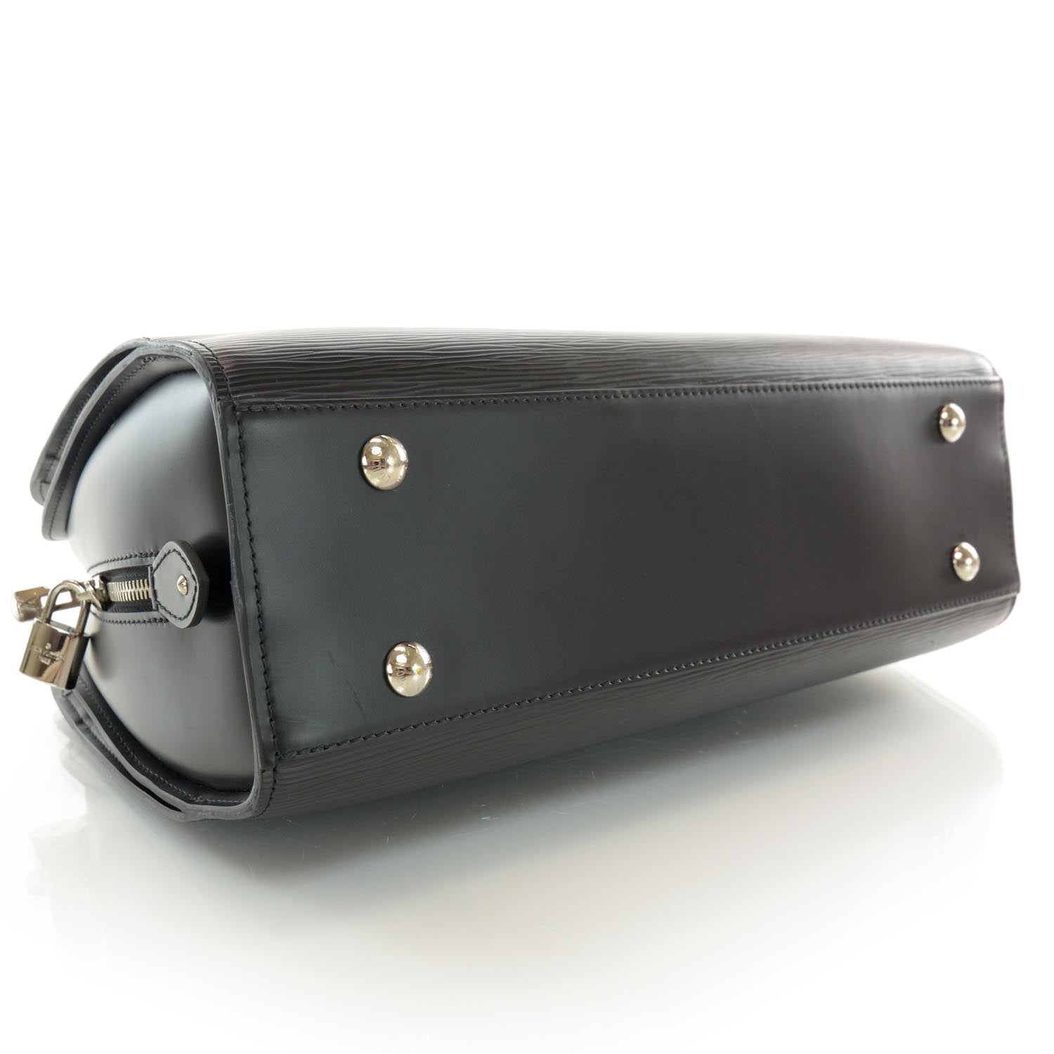 Louis Vuitton Epi Pont-Neuf GM Black 4 of 8