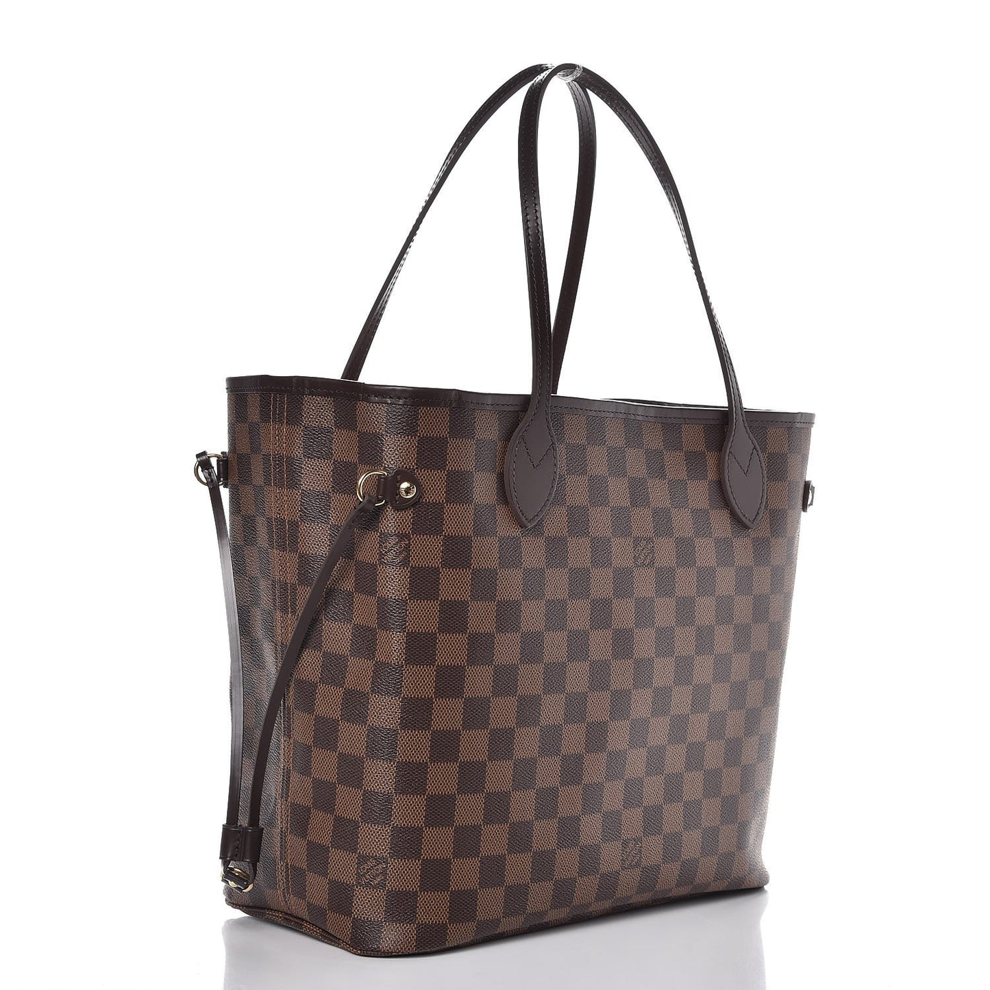 Damier Ebene Neo Neverfull MM Rose Ballerine