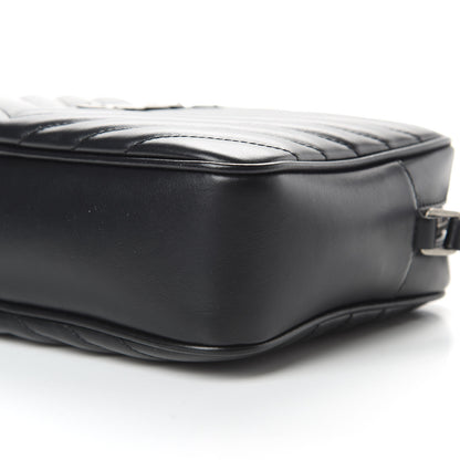 Saint Laurent Calfskin Matelasse Monogram Lou Camera Bag Black 10 of 10