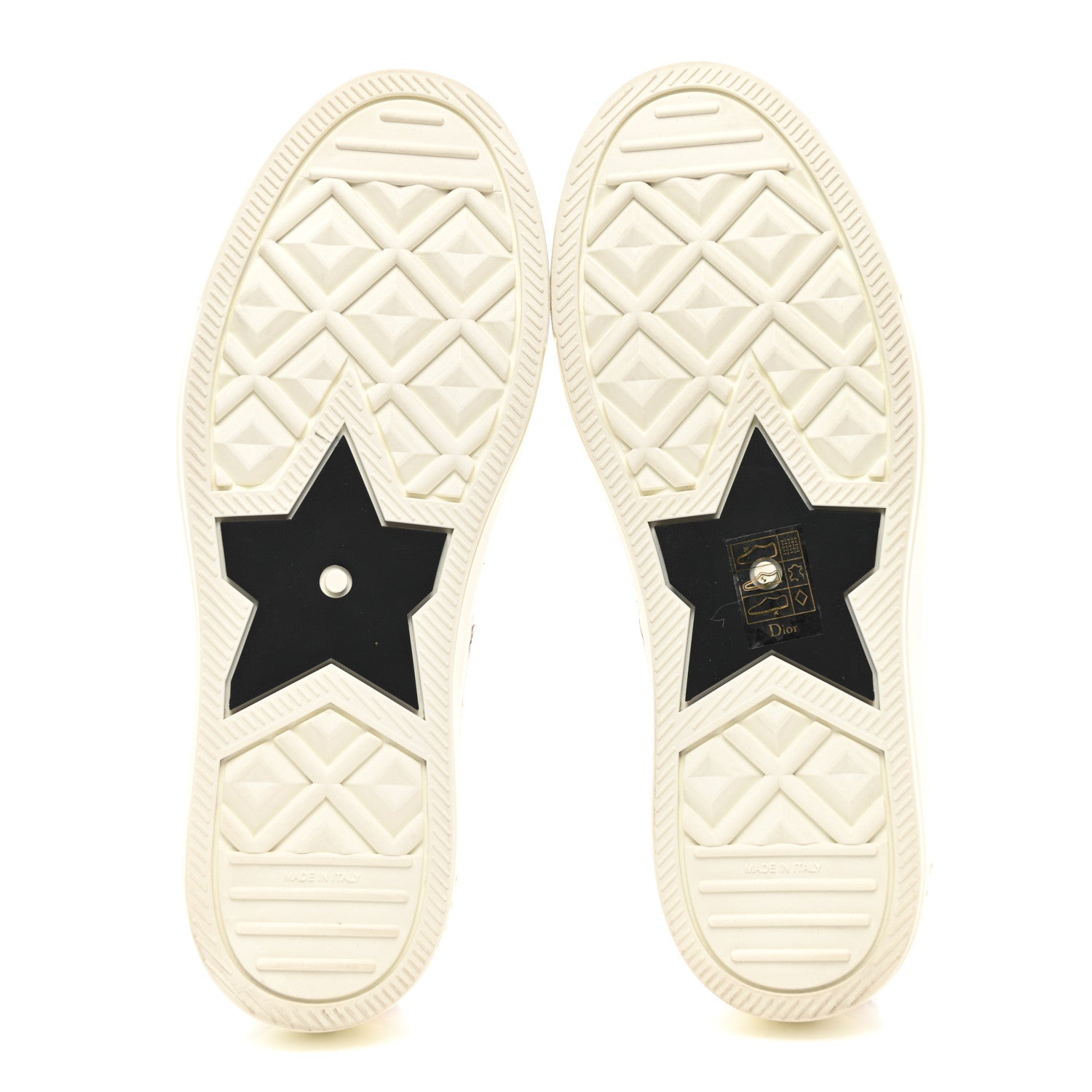 Christian Dior Canvas Jardin Botanique Embroidered Womens Walk'N'Dior Low Top Sneakers 37 White Multicolor 5 of 9