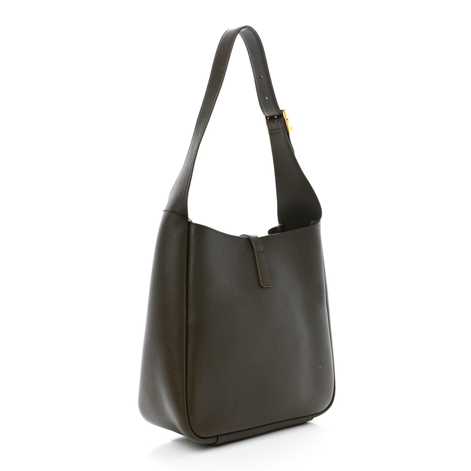 Saint Laurent Smooth Calfskin Small Le 5 A 7 Soft Hobo Light Musk 3 of 11