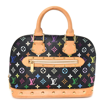 Louis Vuitton Monogram Multicolor Alma PM Black 1 of 9