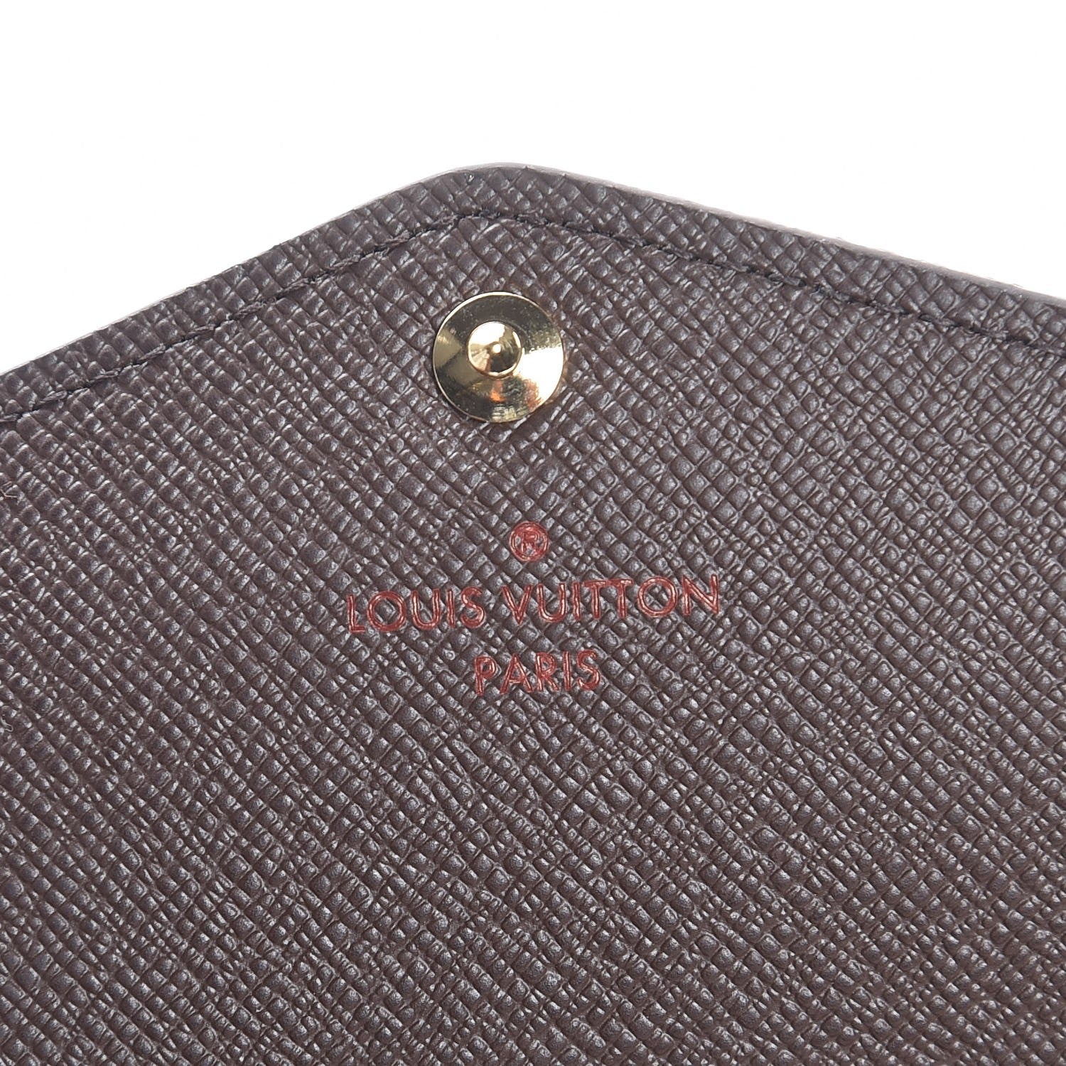 Louis Vuitton Damier Ebene Sarah Wallet NM 6 of 7