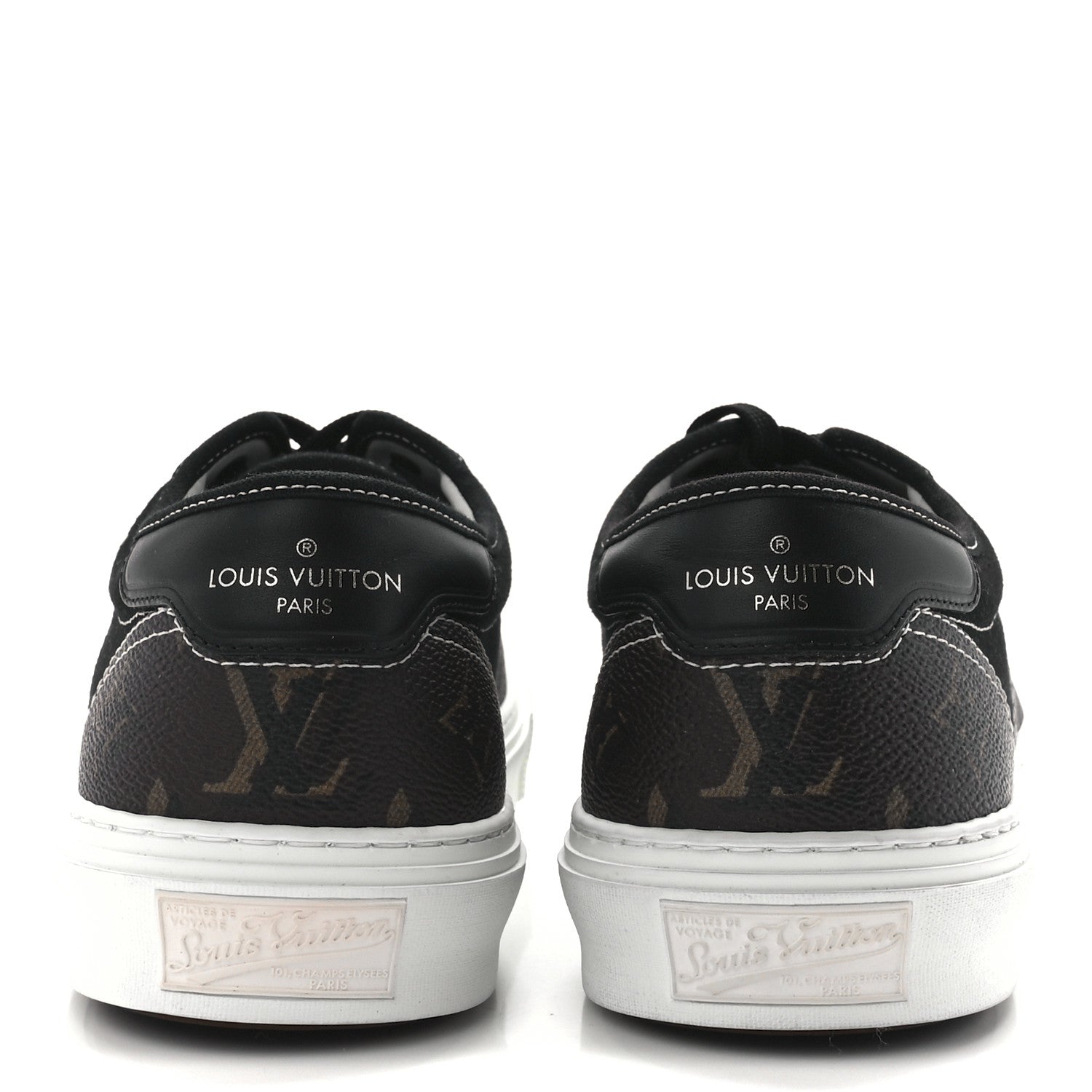 Louis Vuitton Monogram Trocadero Richelieu Sneakers 7.5 5 of 10