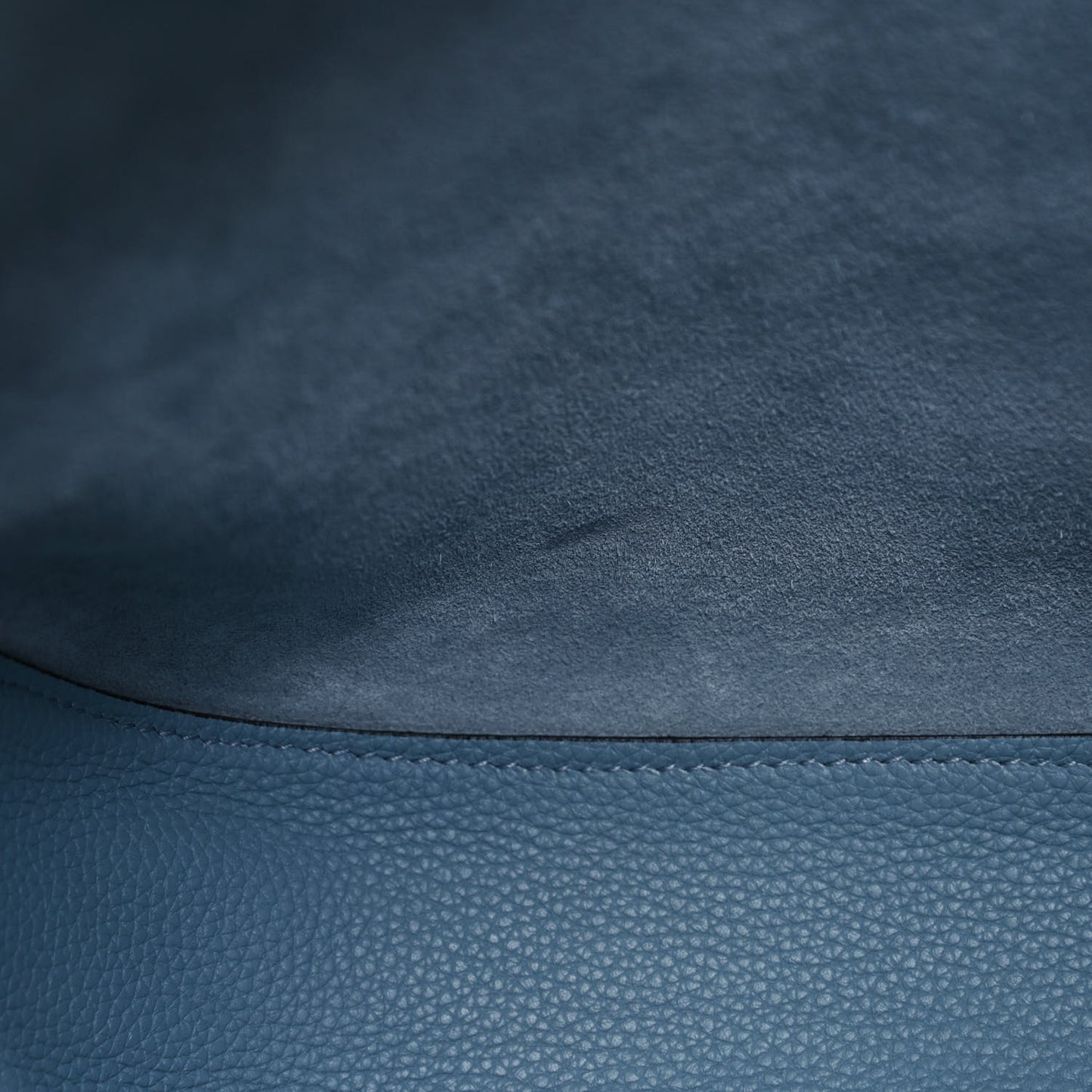Soft Grained Calfskin Large Jackie Hobo Light Blue