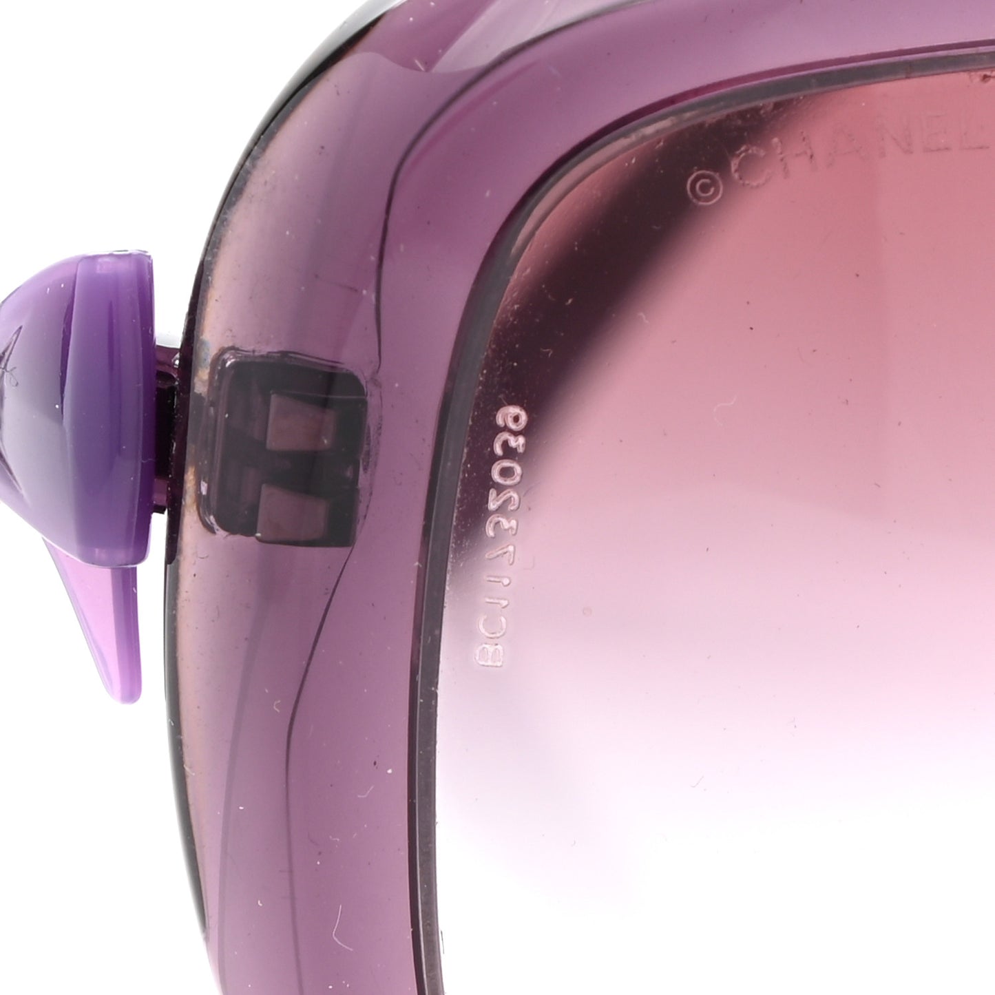 Acetate CC Bow Sunglasses 5171 Purple