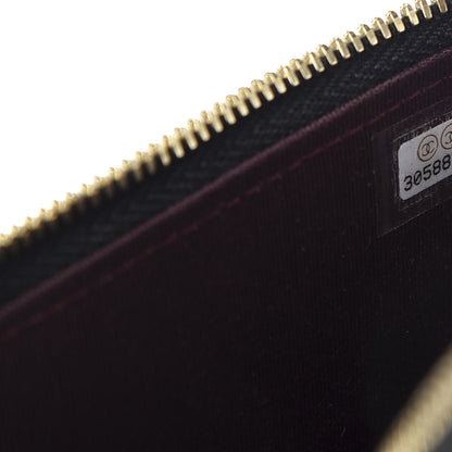 Chanel Lambskin Quilted Mini Vanity Case With Chain Black 15 of 20