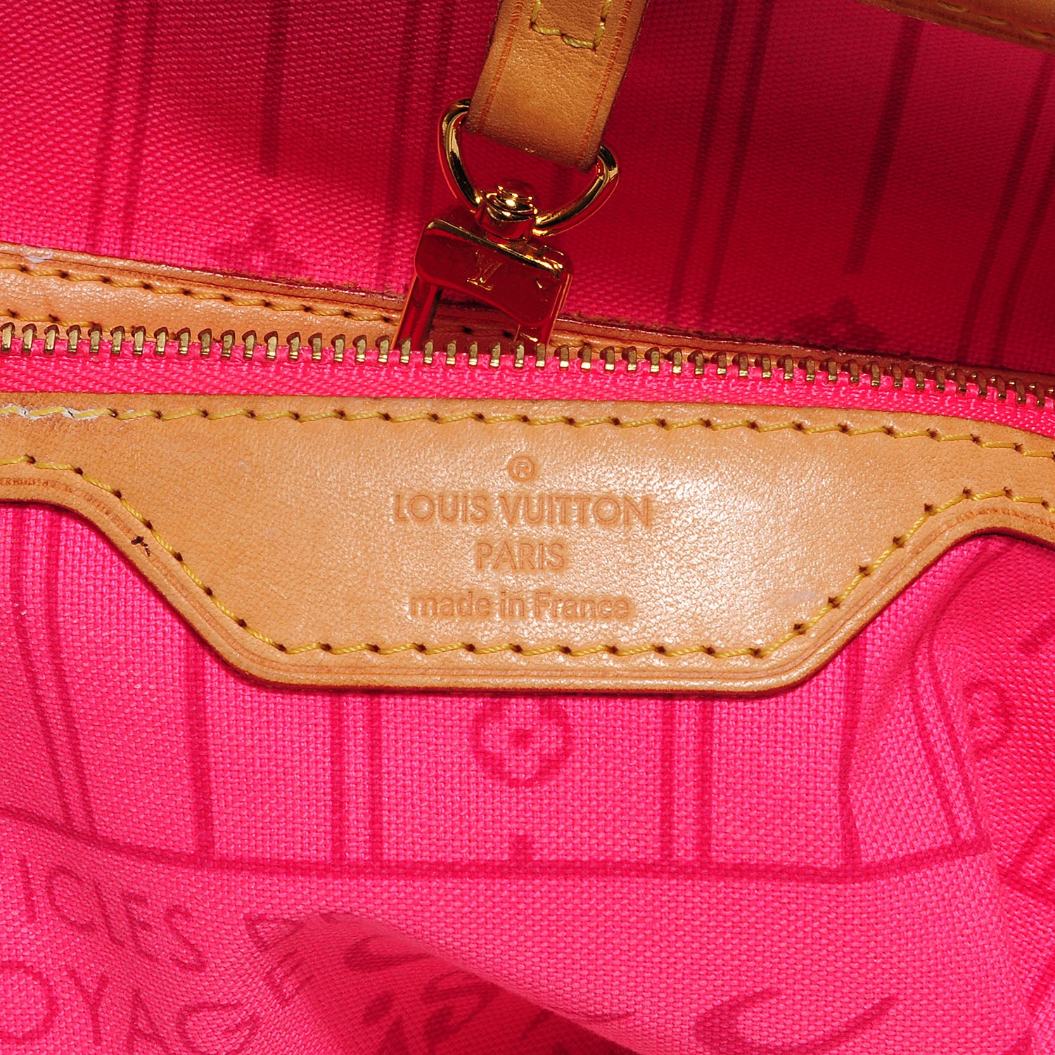 Louis Vuitton Monogram Roses Neverfull MM 5 of 7