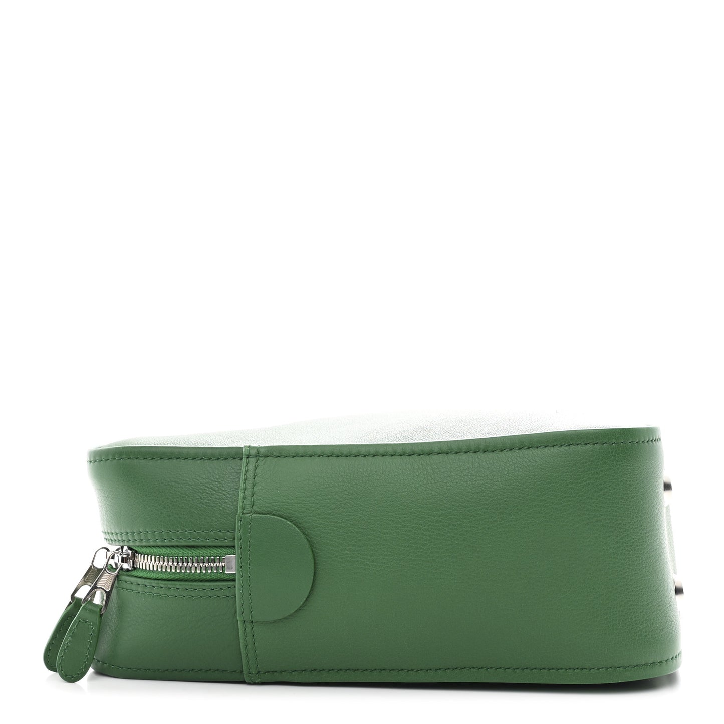 Shiny Day Calfskin Logo S Triangle Duffle Irlandais