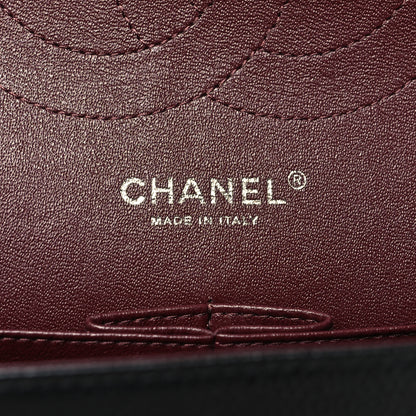 Chanel Caviar Quilted Jumbo Double Flap Black 6 of 10