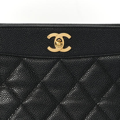 Chanel Caviar Quilted Shoulder Bag Black 8 of 11