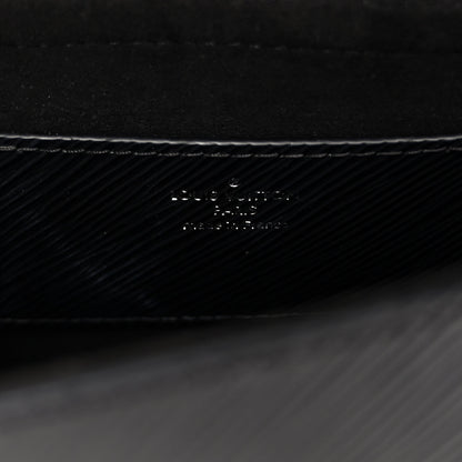 Louis Vuitton Epi Twist Shoulder Bag MM Black 6 of 9