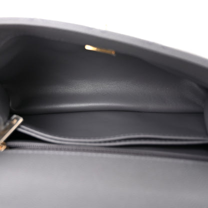 Chanel Caviar Quilted Mini Coco Handle Flap Grey 5 of 11