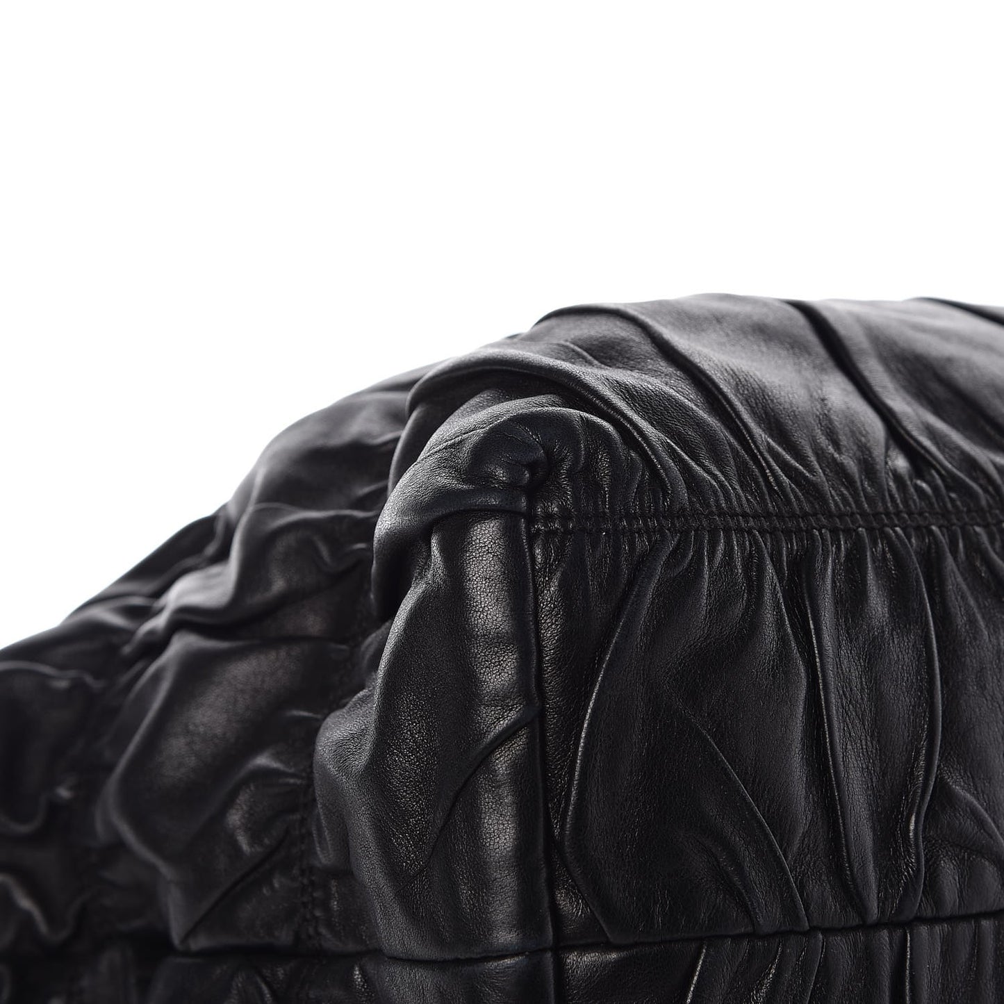 Nappa Gaufre Antik Tote Black