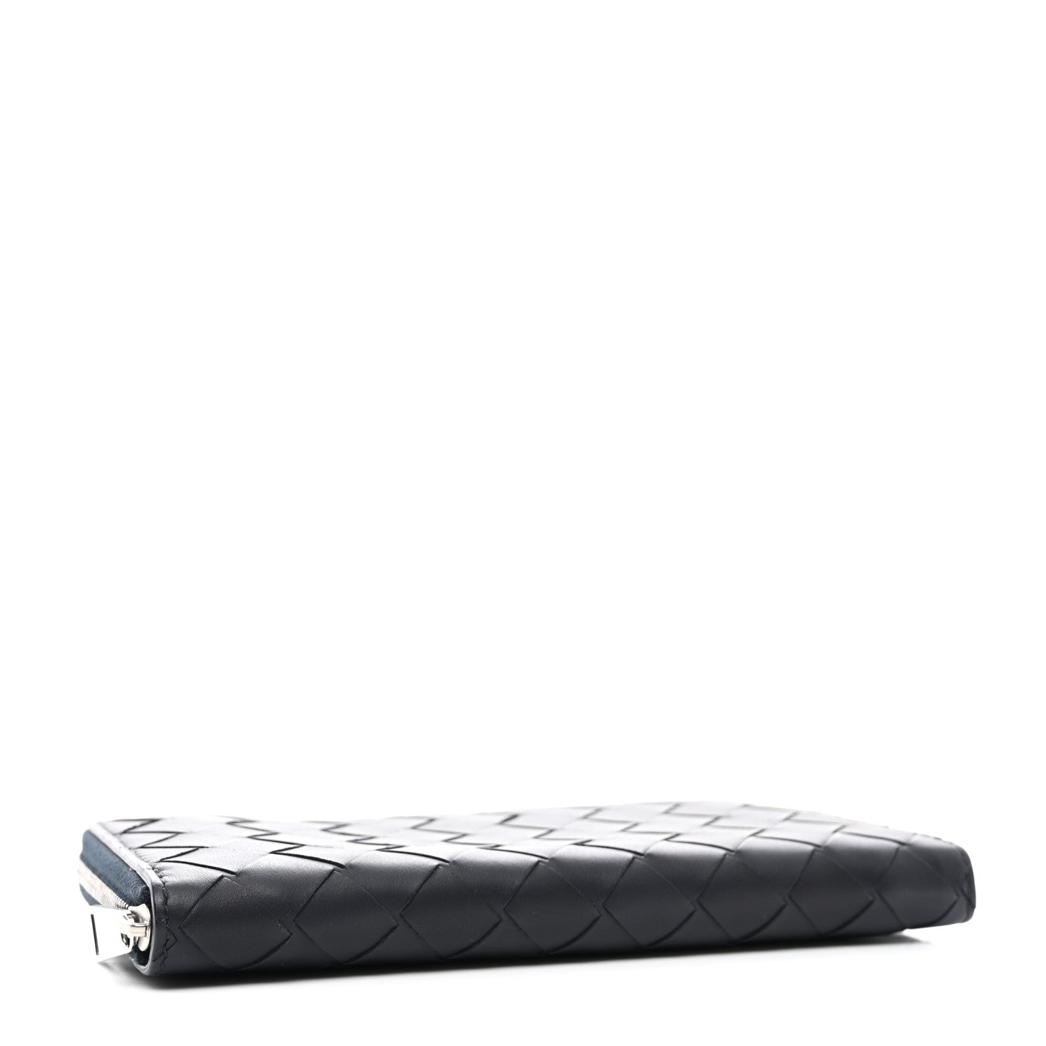 Bottega Veneta Nappa Intrecciato Zip Around Wallet Black 4 of 9