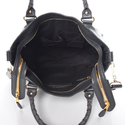 Balenciaga Agneau Giant 12 Gold Hardware Velo Gris Fossile Anthracite 5 of 12