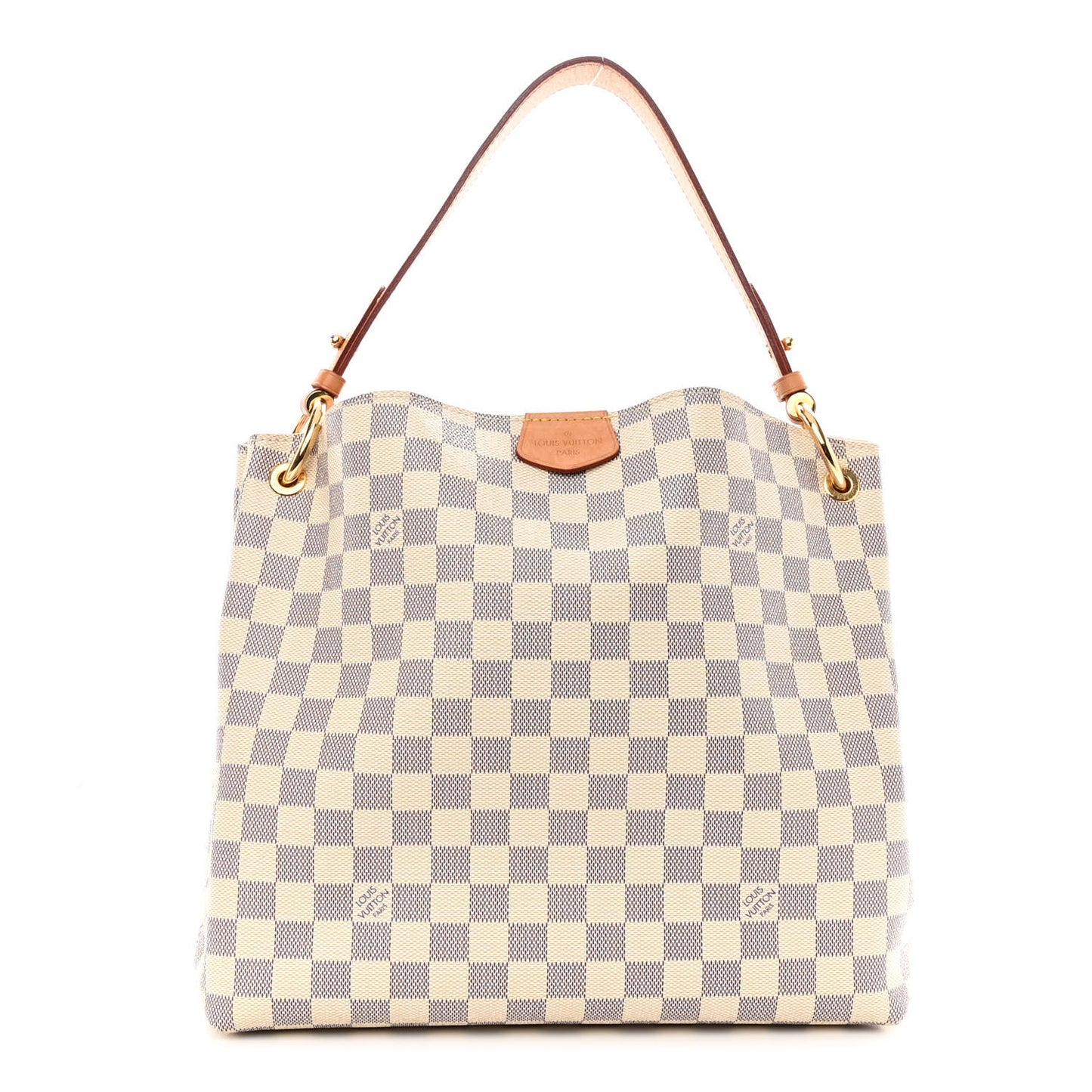 Damier Azur Graceful PM Rose Ballerine
