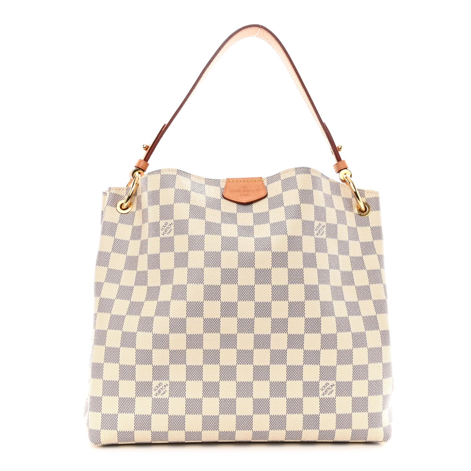 Louis Vuitton Damier Azur Graceful PM Rose Ballerine 1 of 9
