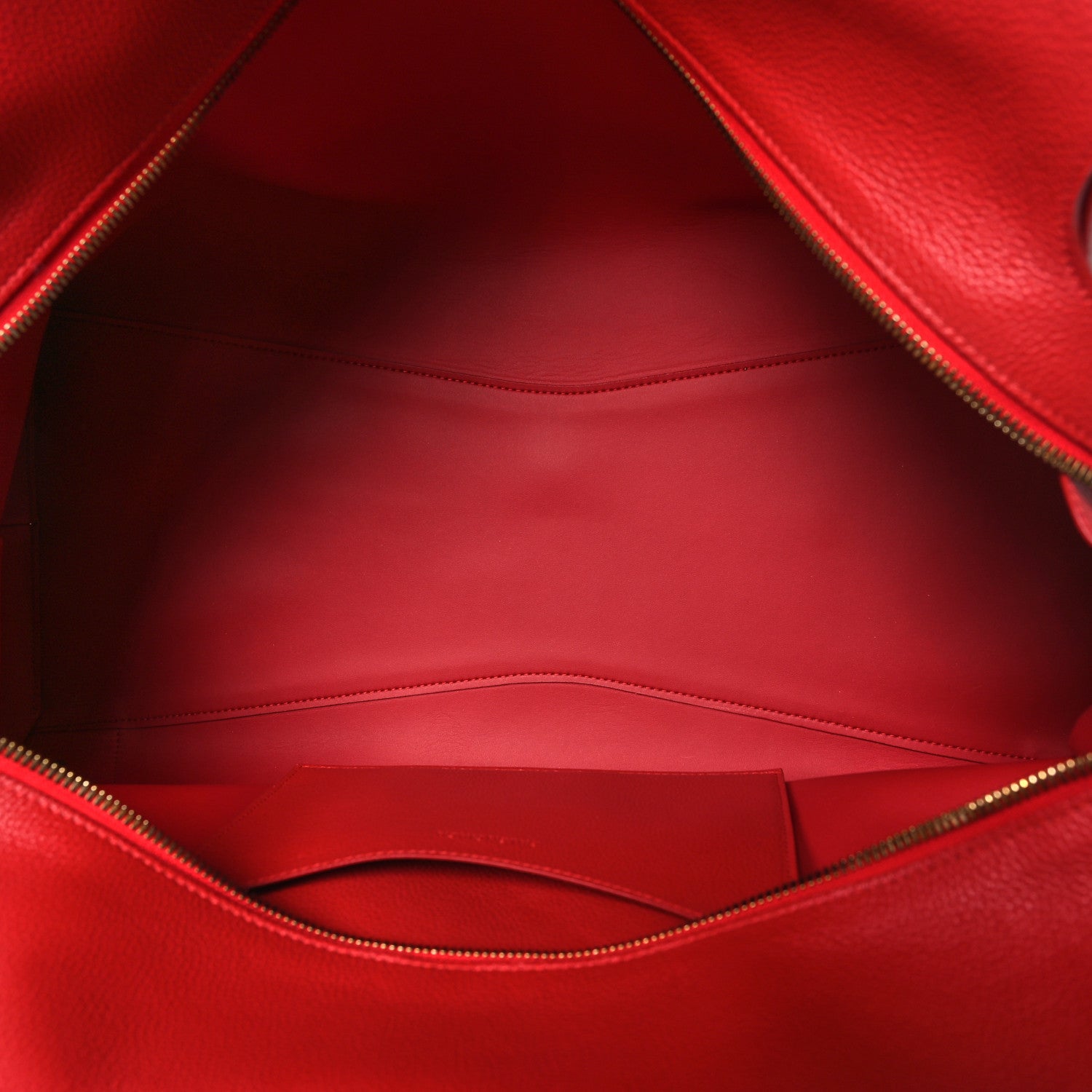 Balenciaga Grained Calfskin Neo Classic Gold Hardware Large Top Handle Bag Medium Red 5 of 12