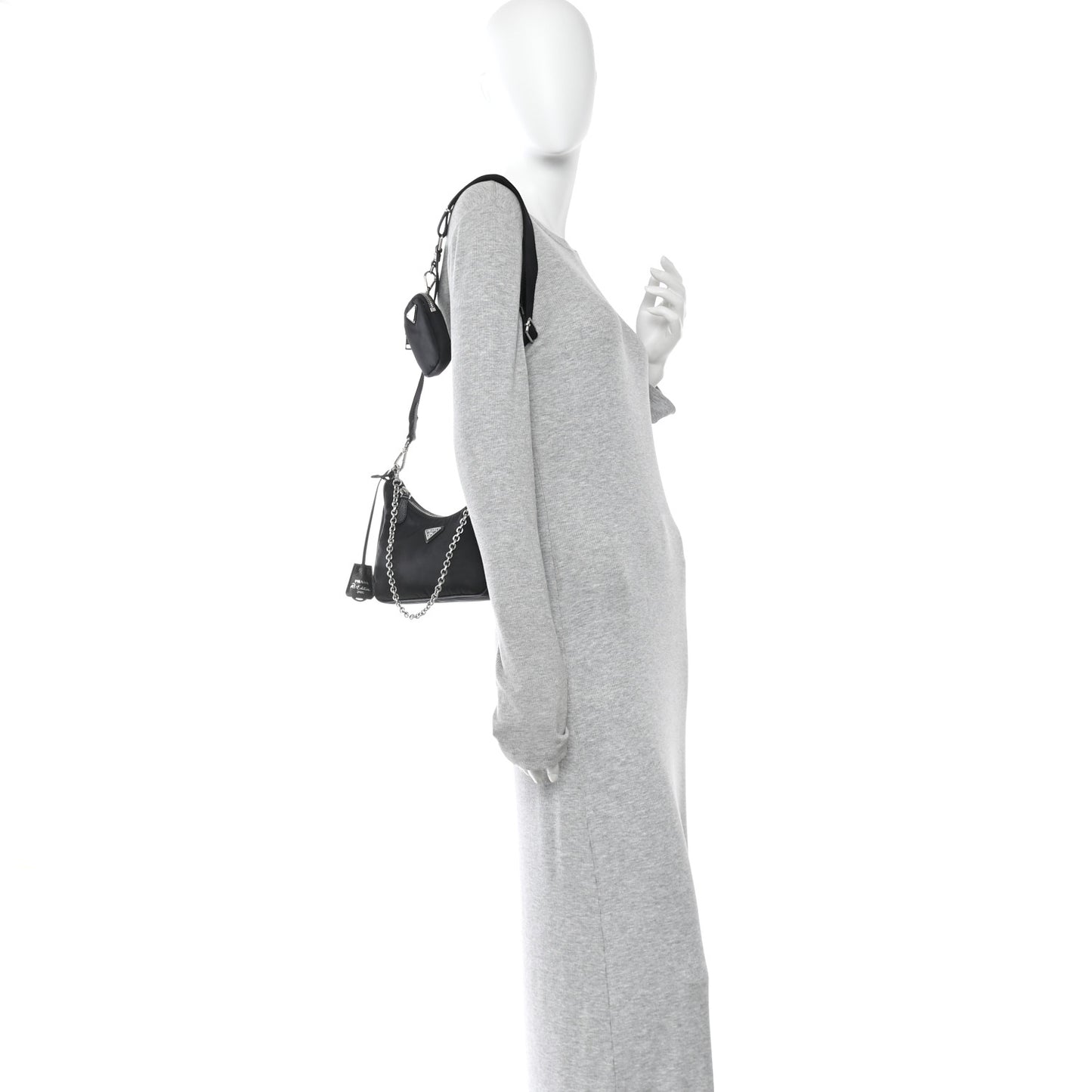 Nylon Re-Edition 2005 Shoulder Bag Black