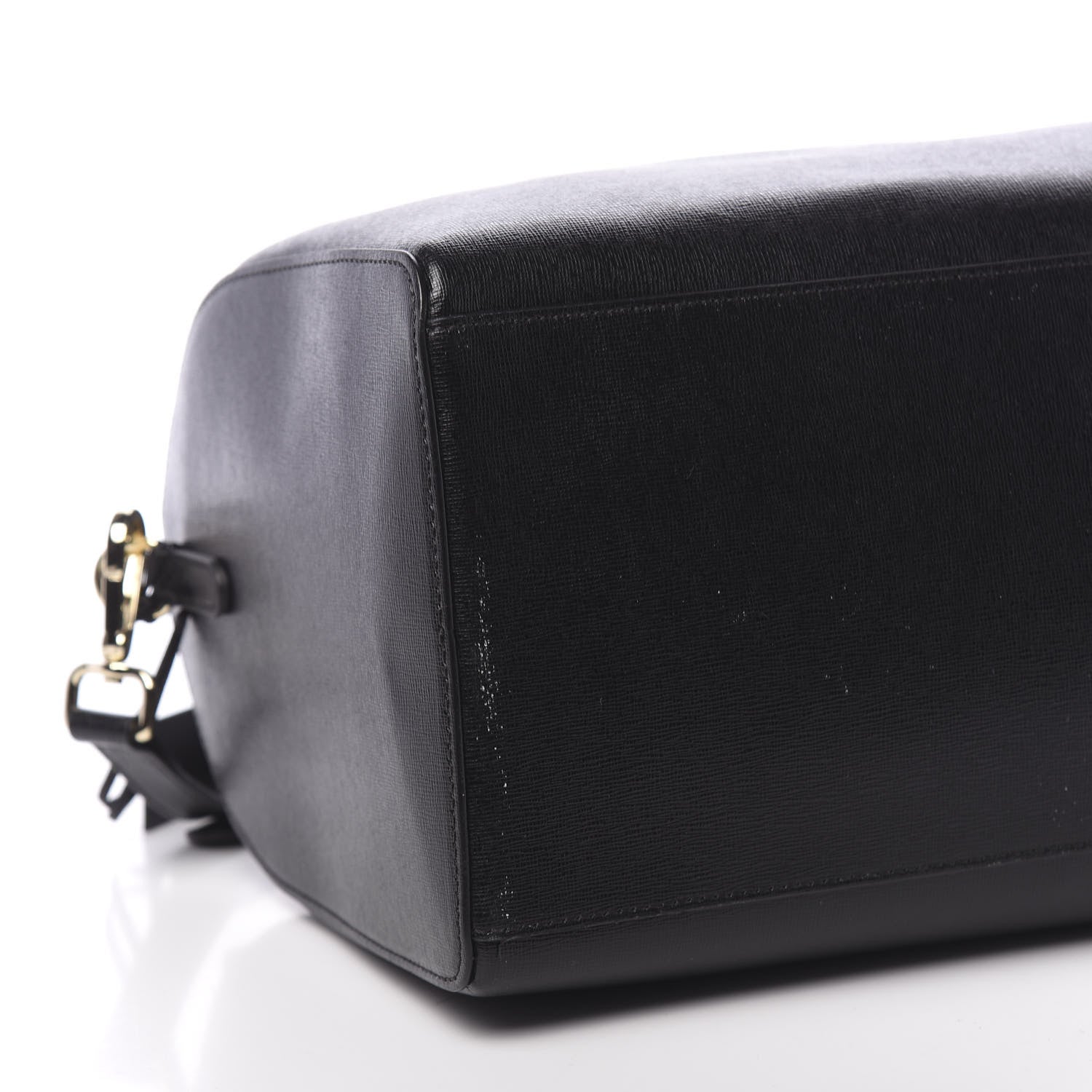 Versace Saffiano Calfskin Palazzo Duffle Bag Black 8 of 11