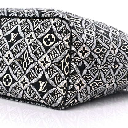 Louis Vuitton Jacquard Since 1854 Neverfull MM Grey 10 of 13