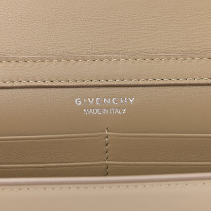 Givenchy Calfskin 4G Wallet on Chain Dune 6 of 10